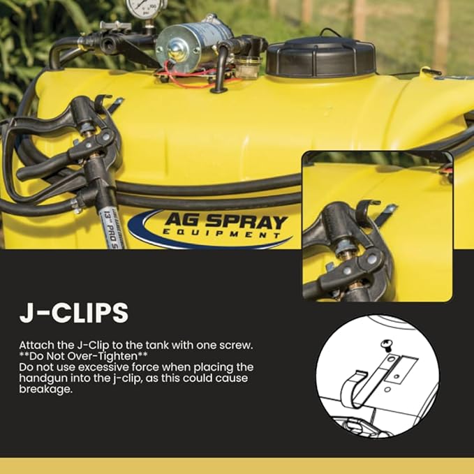 25 Gallon Diamond Spot Sprayer – 4.0 GPM SHFLO 12V Pump, Deluxe Aluminum Handgun, 15’ Hose – ATV/UTV Lawn & Garden Sprayer for Weed, Pest, and Fertilizer Application
