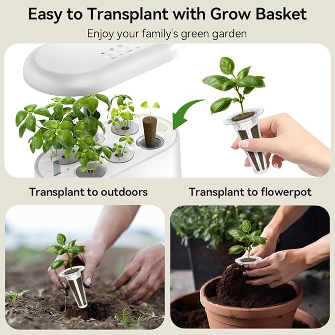 inbloom Fragrant Bouquet Seed Pod Kit for AeroGarden, iDoo, Ahopegarden, GARDENCUBE, 12 Pods (350+ Flower Seeds with Sunflower, Petunia, Mexican Marigold, Cockscomb, French Marigold, Dahlia)