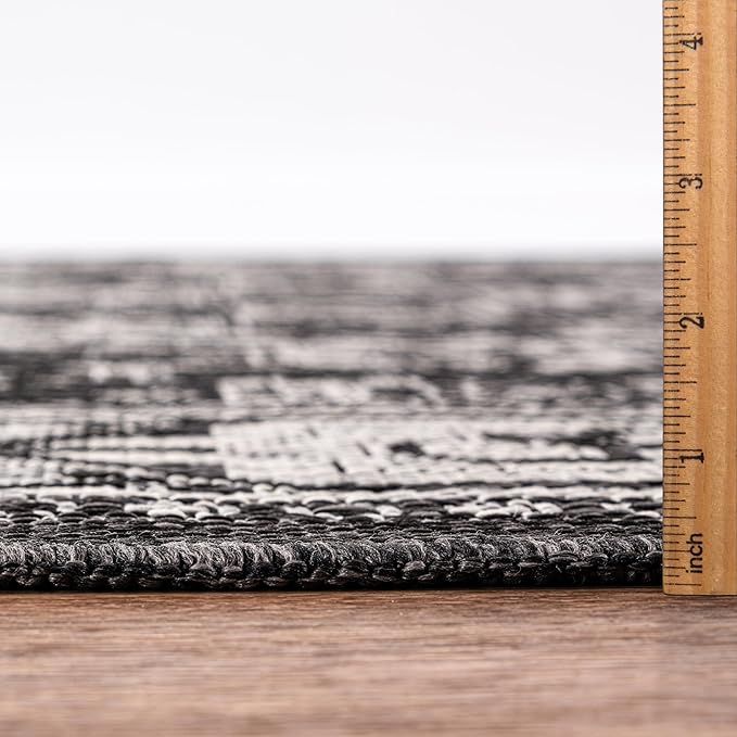 Keen Home Design Terrace Outdoor Throw Rug - 3x5 Washable Indoor/Outdoor Rug for Patio, Kitchen, Balcony, Beach, Garden, Deck and Porch, Size: 3'x5'