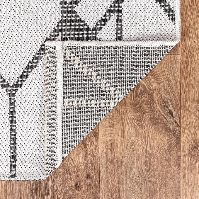Keen Home Design Terrace Outdoor Throw Rug - 3x5 Washable Indoor/Outdoor Rug for Patio, Kitchen, Balcony, Beach, Garden, Deck and Porch, Size: 3'x5'